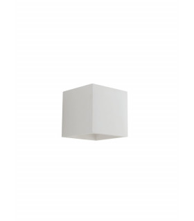 RUBIK Plaster Wall Light White 11.5x11.5x11.5cm-1