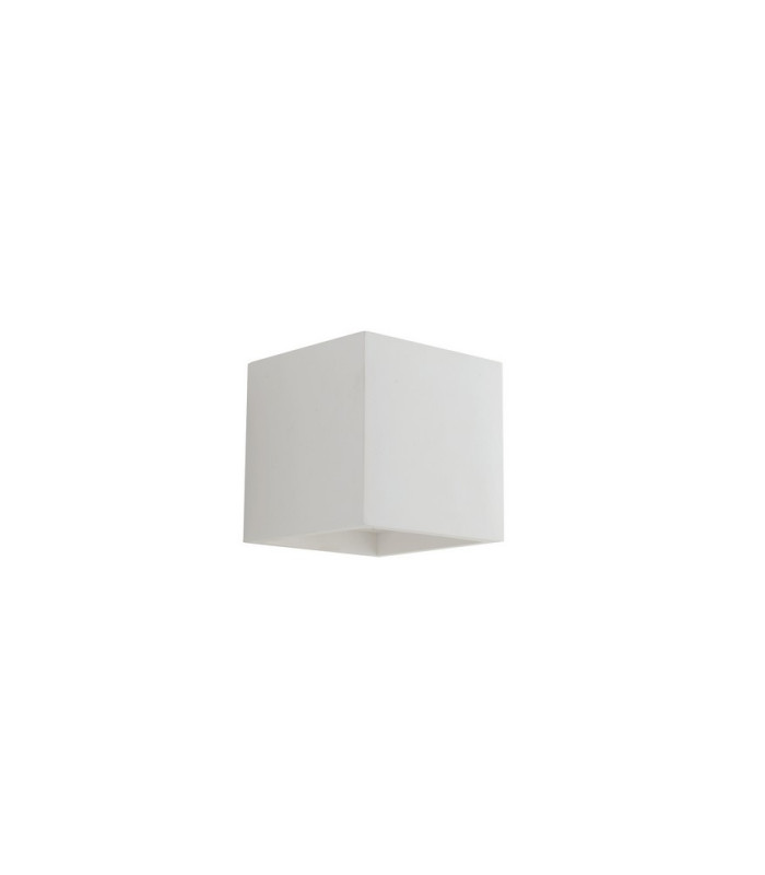 RUBIK Plaster Wall Light White 11.5x11.5x11.5cm-1