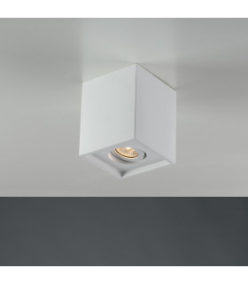 SPACE Surface Mounted Adjustable Downlight White 13.4x13.4x16cm-2