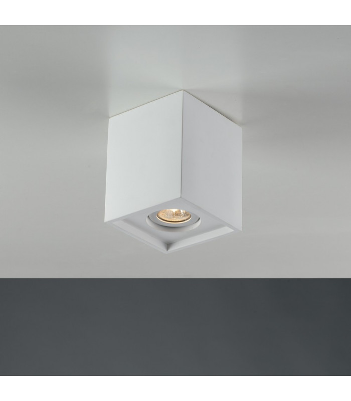 SPACE Surface Mounted Adjustable Downlight White 13.4x13.4x16cm-3