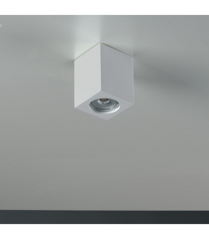 SPACE Surface Mounted Downlight White 7x7x9cm-1