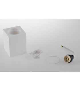 SPACE Surface Mounted Downlight White 7x7x9cm-2