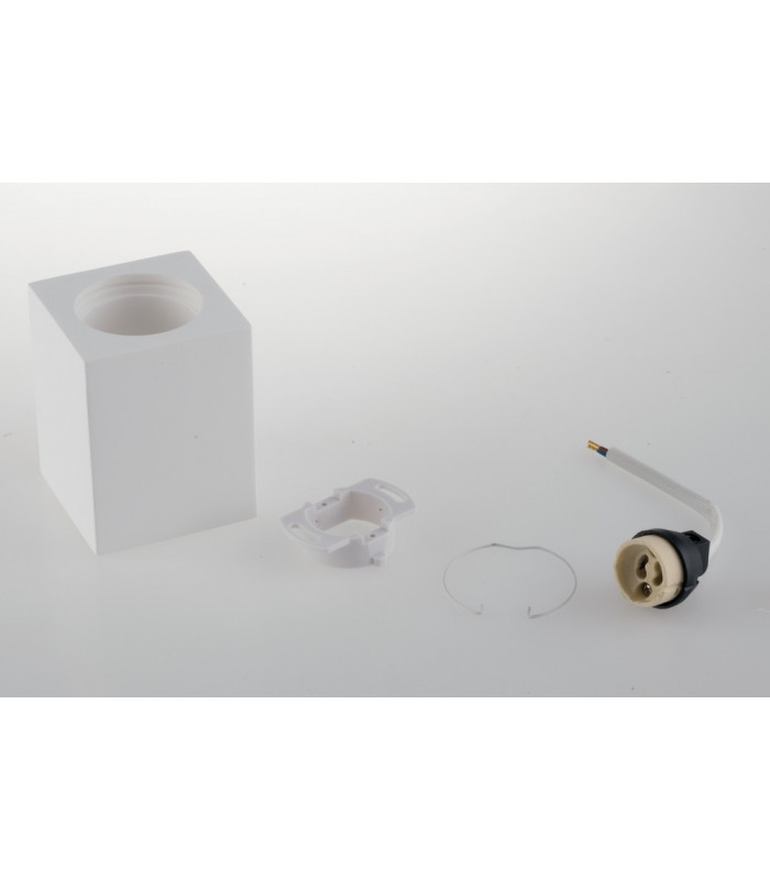 SPACE Surface Mounted Downlight White 7x7x9cm-2