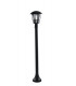 CLOE Outdoor 100cm LED Bollard Black IP44 800lm 4000K 100x18.8cm