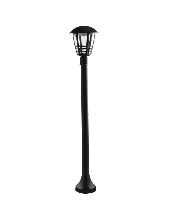 CLOE Outdoor 100cm LED Bollard Black IP44 800lm 4000K 100x18.8cm