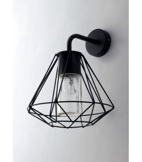 MANDALA Outdoor Wall Light Black IP44 36x29.5cm-2