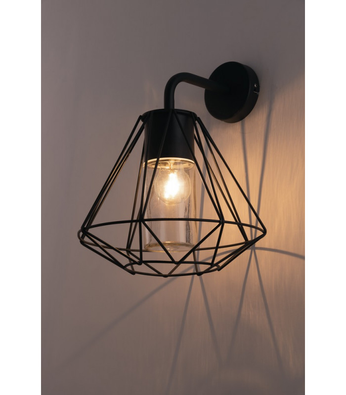 MANDALA Outdoor Wall Light Black IP44 36x29.5cm-3