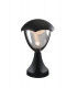 MEGAN Outdoor LED Pedestal Light Black IP44 800lm 4000K 20x31cm