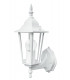 MILANO Outdoor UP Wall Lanterns White IP44 20.8x36x17cm