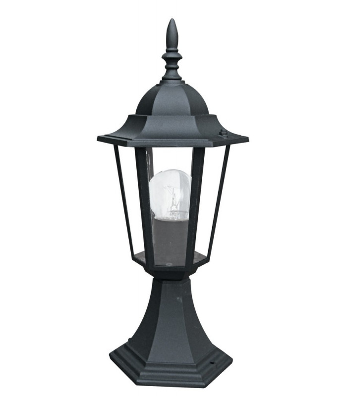 MILANO Outdoor Pedestal Light Black IP44 17x40.3cm