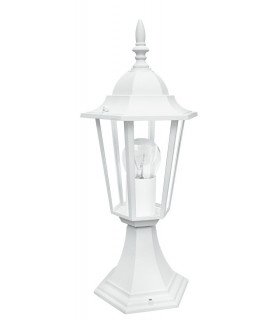 MILANO Outdoor Pedestal Light White IP44 17x40.3cm