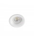 1 Light Round Recessed Spotlight White, GU10 - 2