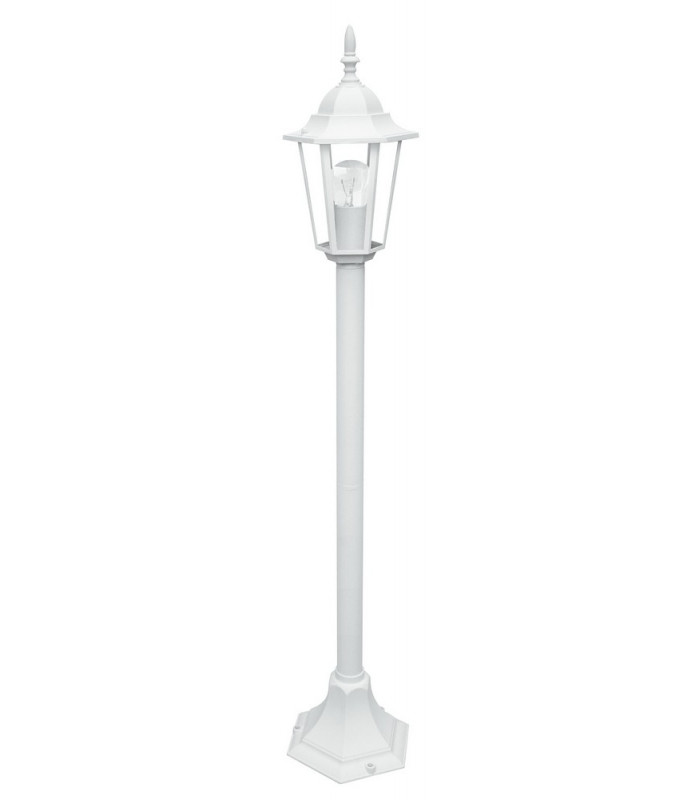 MILANO Outdoor 105cm Bollard White IP44 105x21cm