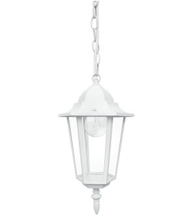 MILANO Outdoor Pendant Ceiling Light White IP44 17cm