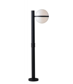 ORBIT Outdoor 100cm Bollard Black IP44 100x26cm