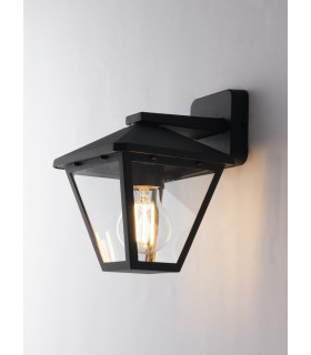 PRISMA Outdoor DOWN Wall Lanterns Anthracite IP44 19.1x21.8x16cm-2