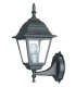 ROMA Outdoor UP Wall Lanterns Black IP44 19.5x35x14.6cm