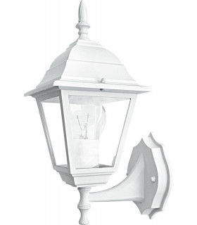 ROMA Outdoor UP Wall Lanterns White IP44 19.5x35x14.6cm