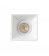 1 Light Square Recessed Spotlight White, GU10 - 2