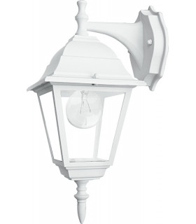 ROMA Outdoor DOWN Wall Lanterns White IP44 19.5x35x14.6cm