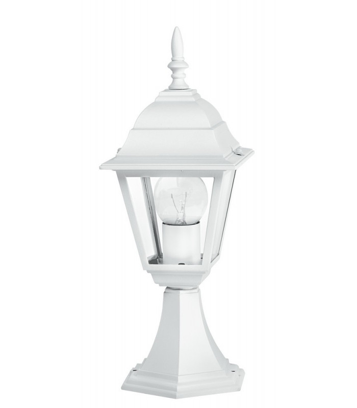 ROMA Outdoor Pedestal Light White IP44 14.6x39cm