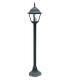 ROMA Outdoor 104cm Bollard Black IP44 104x21cm