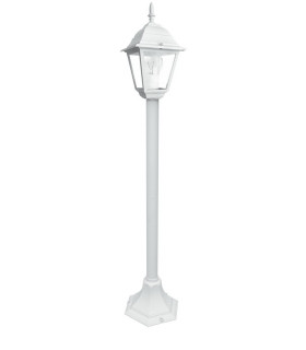 ROMA Outdoor 104cm Bollard White IP44 104x21cm