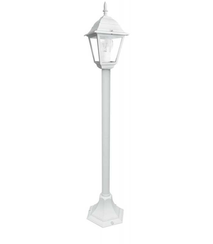 ROMA Outdoor 104cm Bollard White IP44 104x21cm