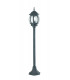 SANTIAGO Outdoor 110cm Bollard Black Green IP44 110.7x15.5cm