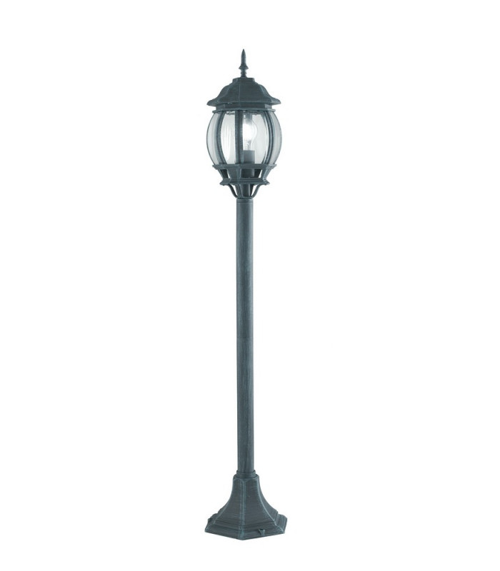 SANTIAGO Outdoor 110cm Bollard Black Green IP44 110.7x15.5cm