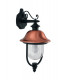 VENEZIA Outdoor DOWN Wall Lanterns Black IP44 29x52.5x25cm