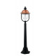 VENEZIA Outdoor 118cm Bollard Black IP44 118x25cm-1