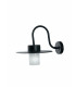 YORK Outdoor Dome Wall Light Black IP44 39.5x30x31.5cm-1