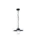 YORK Outdoor Dome Wall Light Black IP44 30cm-1