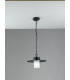 YORK Outdoor Dome Wall Light Black IP44 30cm-2