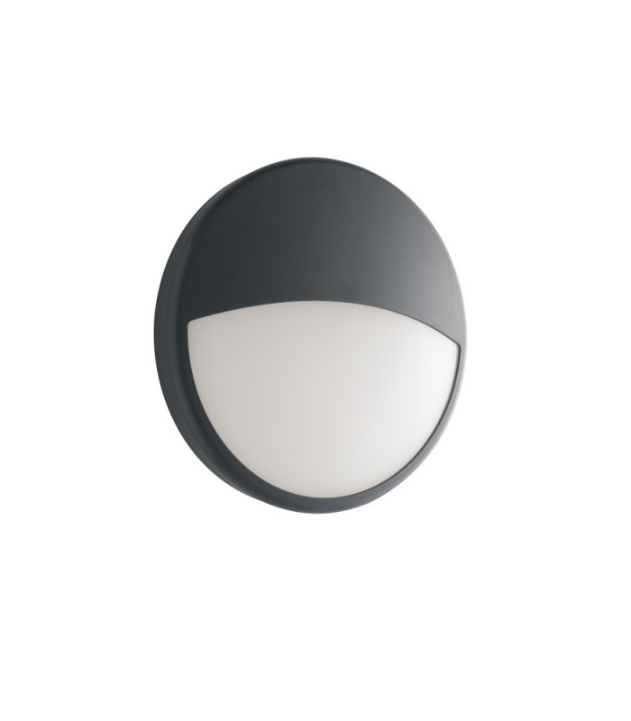 EVER LED Outdoor Flush Anthracite IP65 1600lm 4000K 22.1x7.2cm