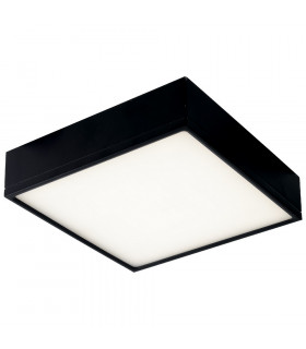 KLIO LED Panels Black 6200lm 4000K 40x40x5.2cm
