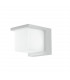 NISMO Outdoor LED Modern Wall Light White IP54 1020lm 4000K 10x10x12cm