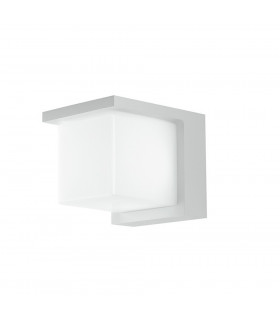 NISMO Outdoor LED Modern Wall Light White IP54 1020lm 4000K 10x10x12cm