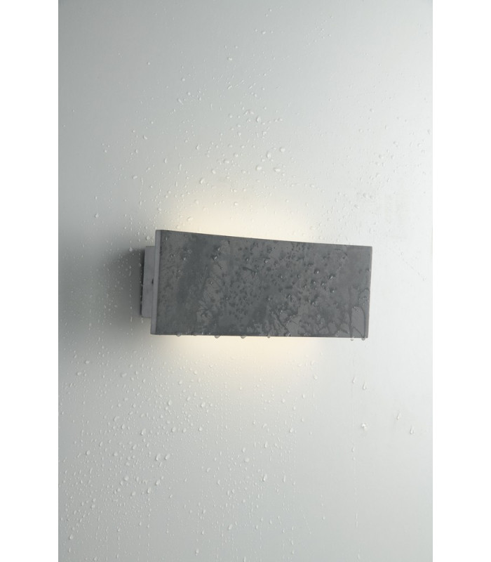 PARKER Outdoor LED Up Down Light Grey IP65 512lm 4000K 30x10.2x4.5cm-1