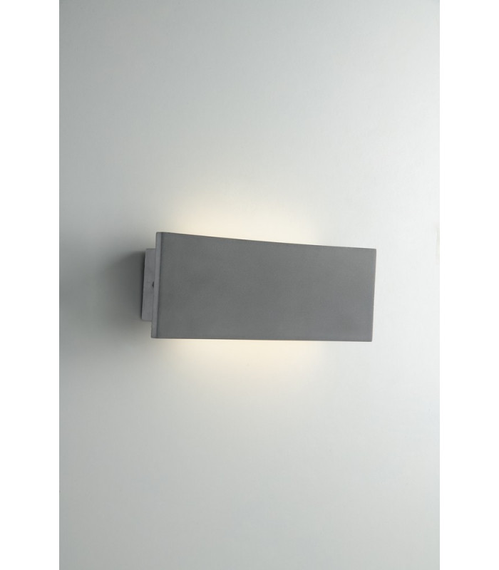 PARKER Outdoor LED Up Down Light Grey IP65 512lm 4000K 30x10.2x4.5cm-3