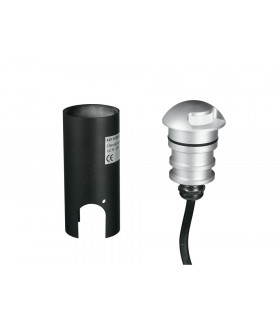 STEP24V Outdoor LED Recessed Floor & Decking Nickel - 1 Direction IP67 180lm 4000K 4.5x5.7cm-1