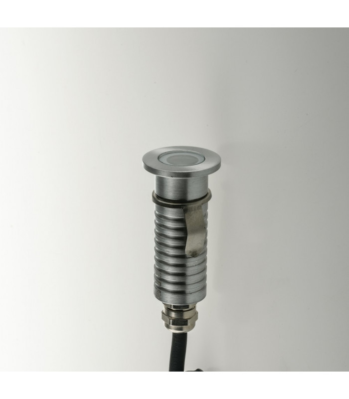 SUBWAY Outdoor LED Recessed Floor & Decking Nickel IP67 173lm 4000K 3.2x7.5cm-3
