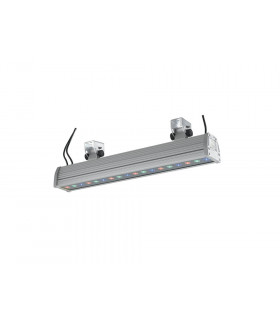 WALLWASHER Outdoor LED 18 Light Recessed Floor & Decking Aluminum IP65 RGB 56.5x15.3x8.5cm