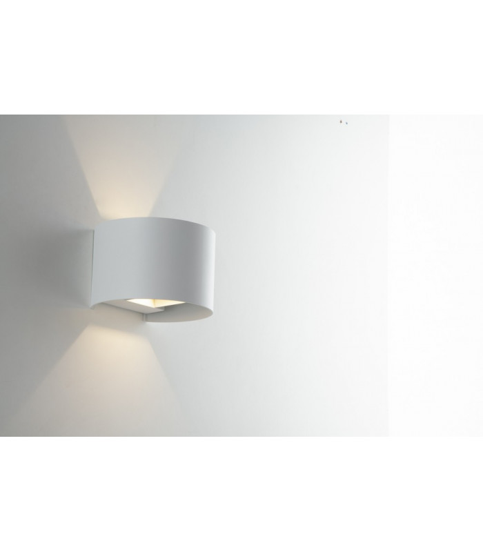 DELTA Outdoor 2 Light Up Down Light White IP54 675lm 3000K 14x12x10cm