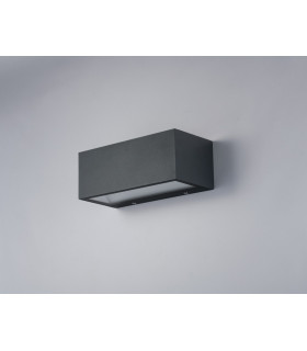 TWIN Outdoor LED 2 Light Up Down Light Anthracite IP54 1250lm 4000K 22x10.3x8.5cm-1