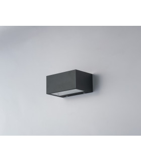 TWIN LED 2 Light Up Down Light Anthracite IP54 900lm 4000K 14x8.9x6.5cm-1