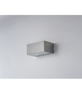 TWIN LED 2 Light Up Down Light Nickel IP54 900lm 4000K 14x8.9x6.5cm-1