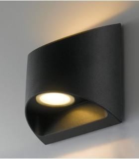 VEYRON Outdoor LED Up Down Light Black IP54 522lm 4000K 12.3x13x6.9cm-2