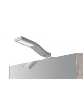 SPOT LED Bathroom Over Mirror Light Chrome IP44 280lm 4000K 18.7x3.8x3cm-2